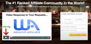 WA signup 300x147 How Wealthy Affiliate Is Working For Me And Getting Started
