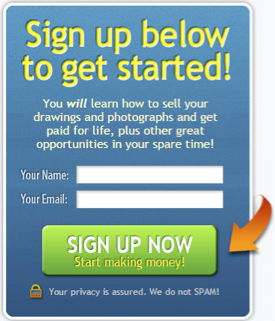get paid to draw sign up